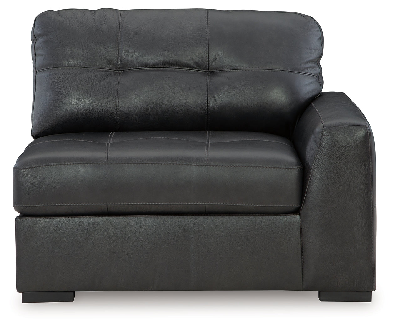 Brindley Fog Pier 3-Piece Sectional with Ottoman