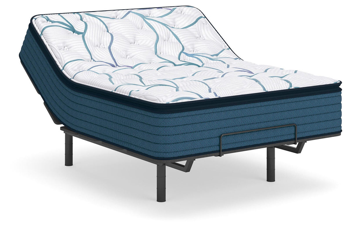 Limited Edition Plush PT 3.0 White King Mattress — angled view