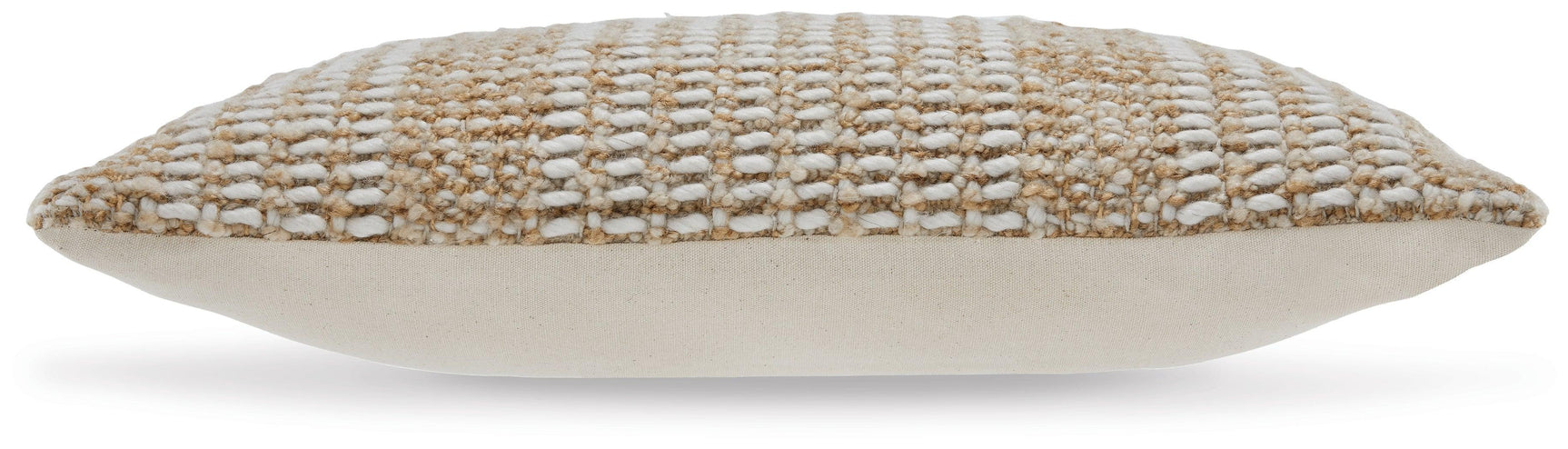 Hathby Tan and White Handwoven Throw Pillow Set of 4