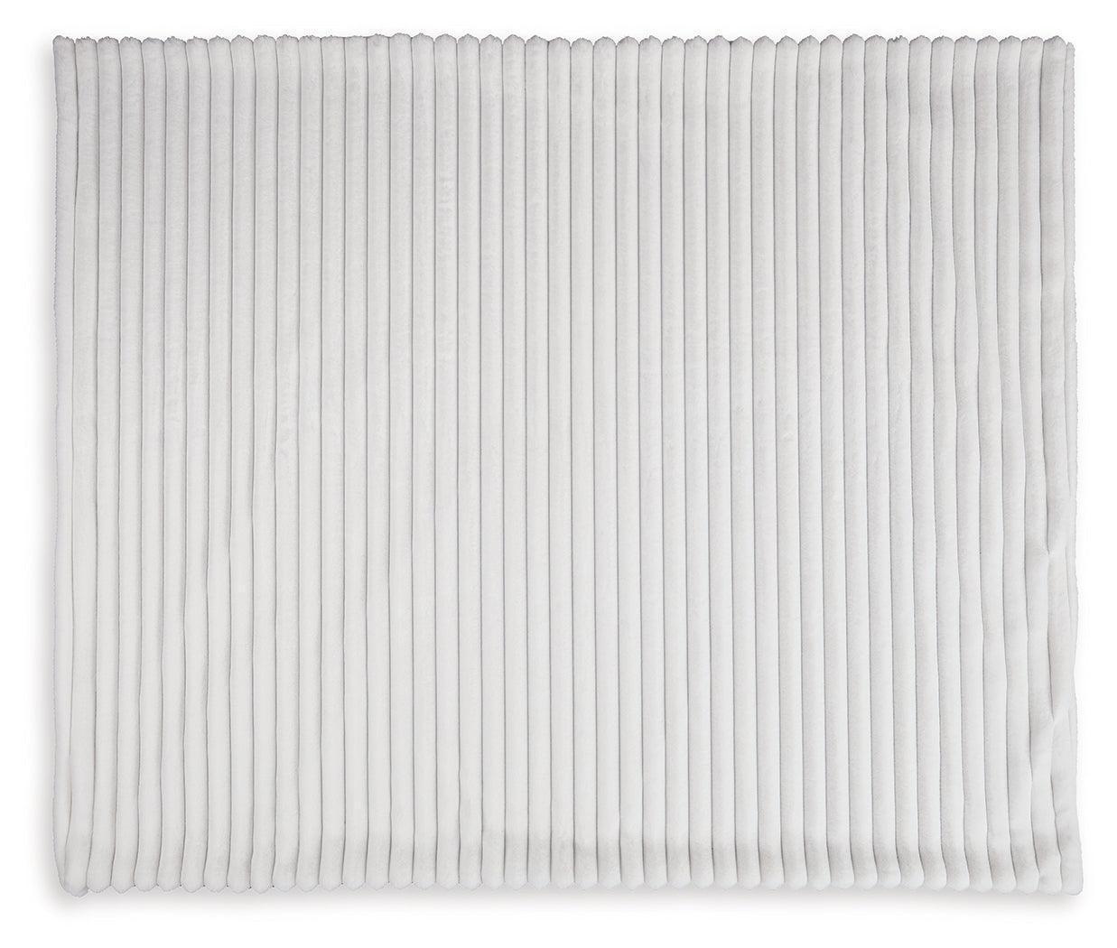 Alsonwell White Throw (Set of 3)