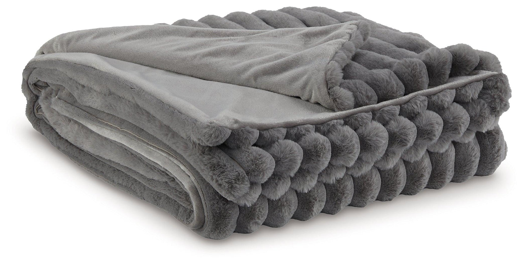 Alsonwell Gray Throw (Set of 3)