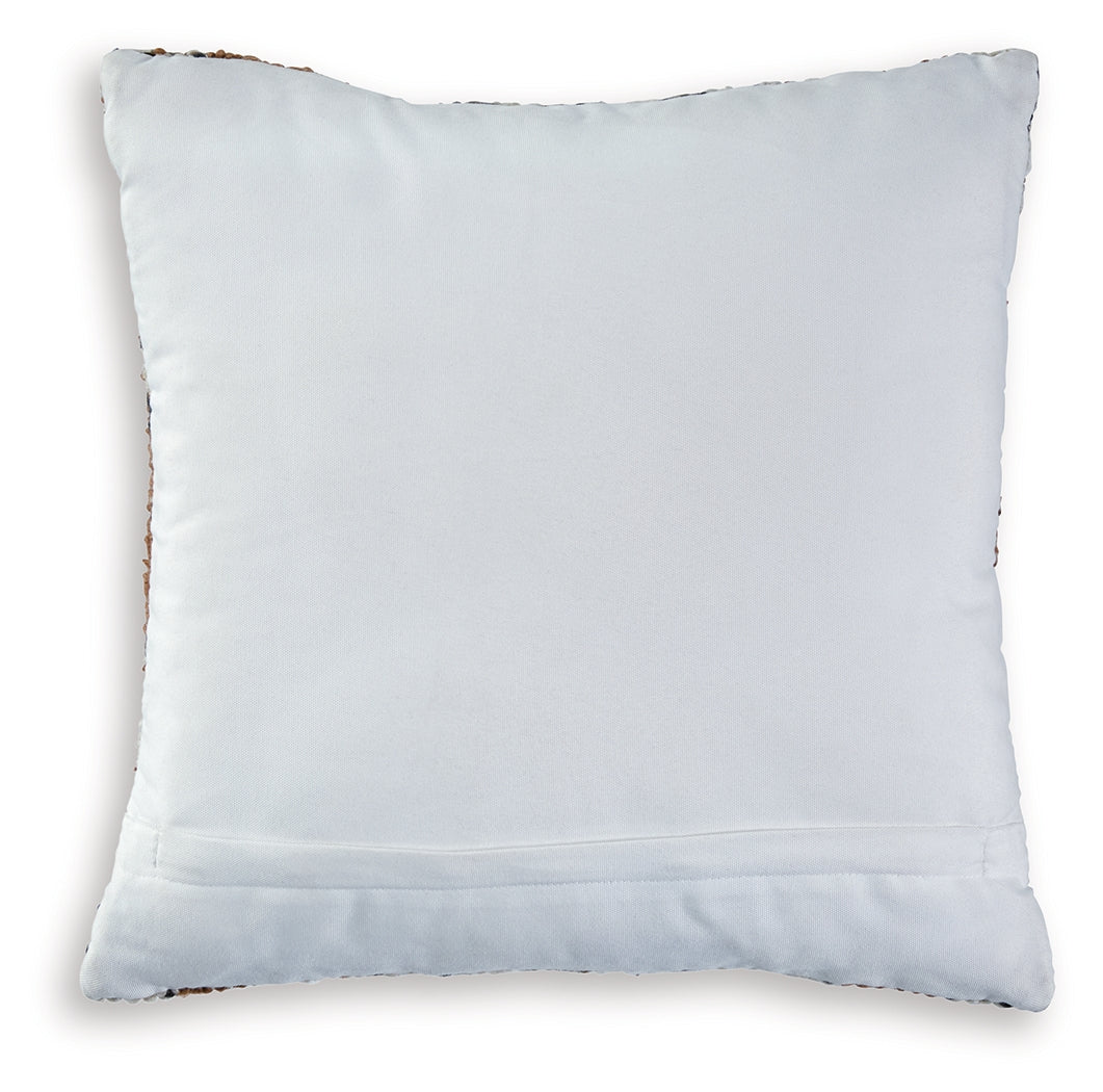 Kierenworth Sienna/Ivory/Black Pillow (Set of 4)