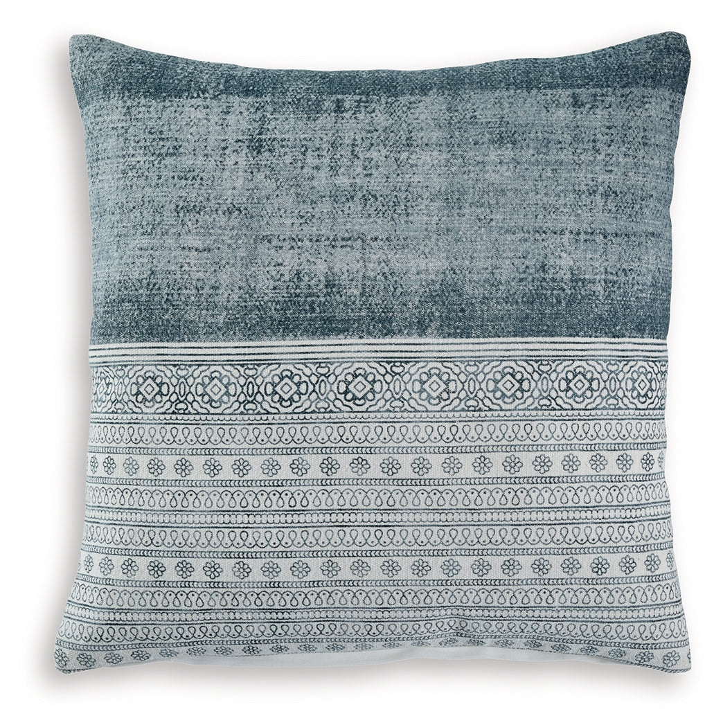 Harperville Blue/White Pillow (Set of 4)
