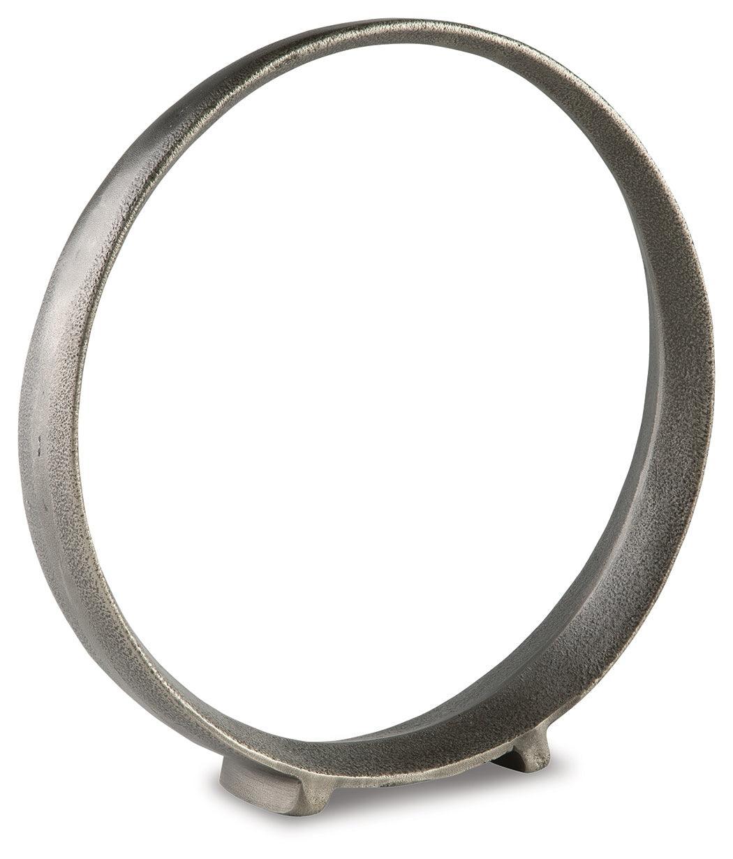 Ryandale Antique Pewter Finish Sculpture (Set Of 2) - Ella Furniture