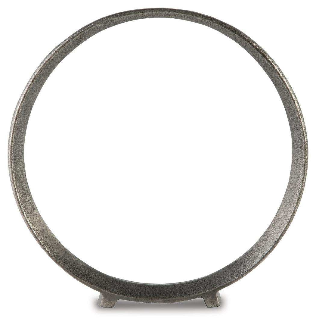 Ryandale Antique Pewter Finish Sculpture (Set Of 2) - Ella Furniture