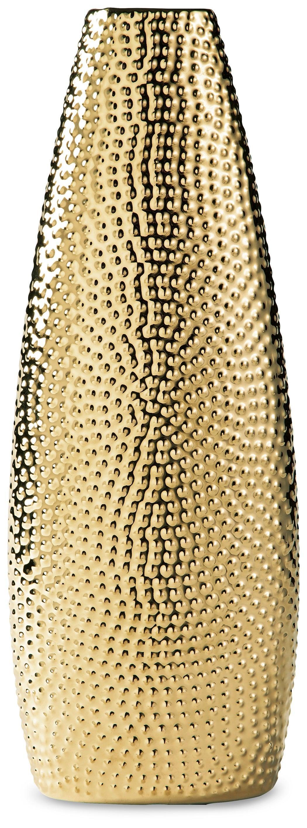 Efim Gold Finish Vase