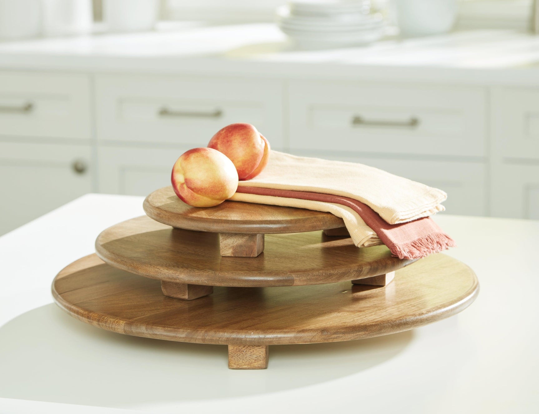 Kaidler Brown Tray Set (Set Of 3) - Ella Furniture