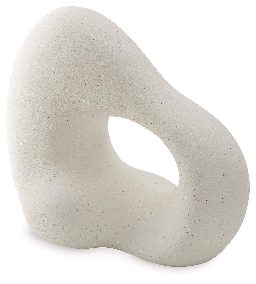 Arthrow Off White Ceramic Sculpture