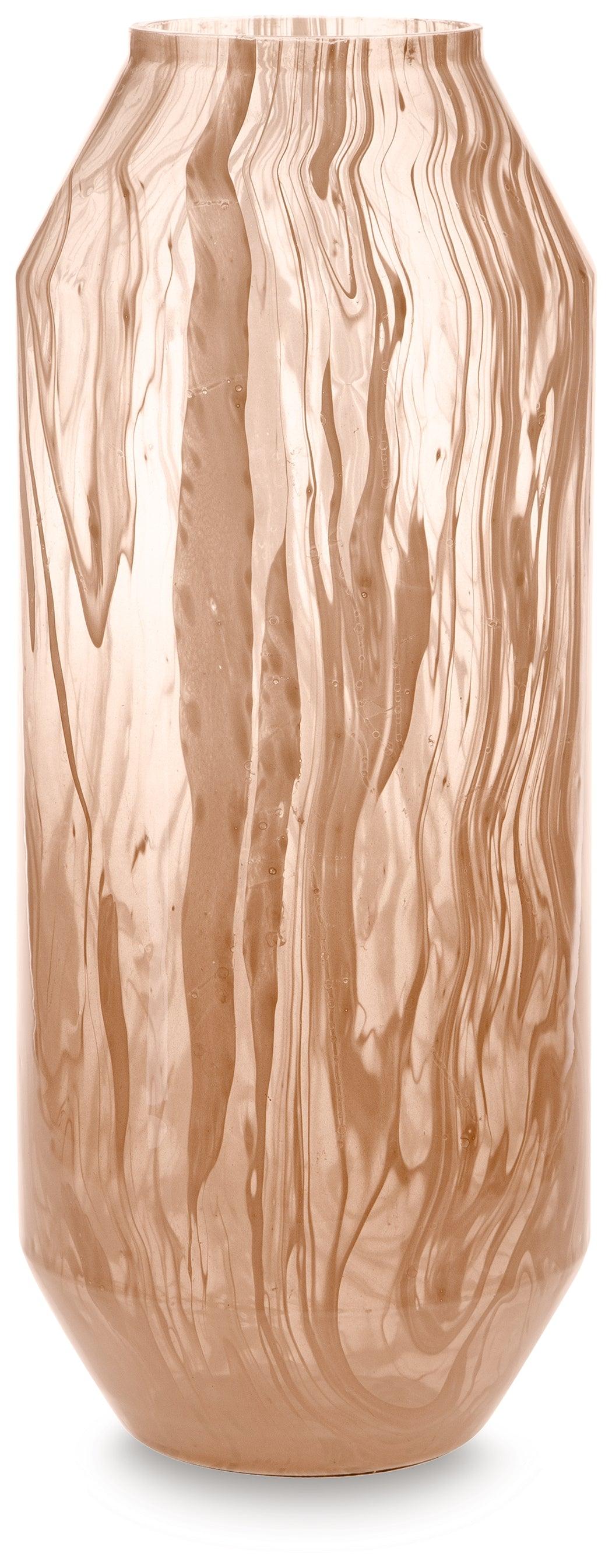 Dushby Blush Pink Textured Vase