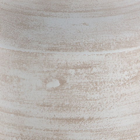Meadie Distressed White Vase