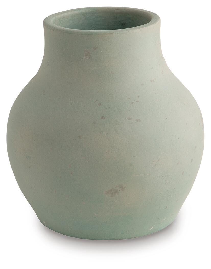 Baychester Antique Green Vase view 2
