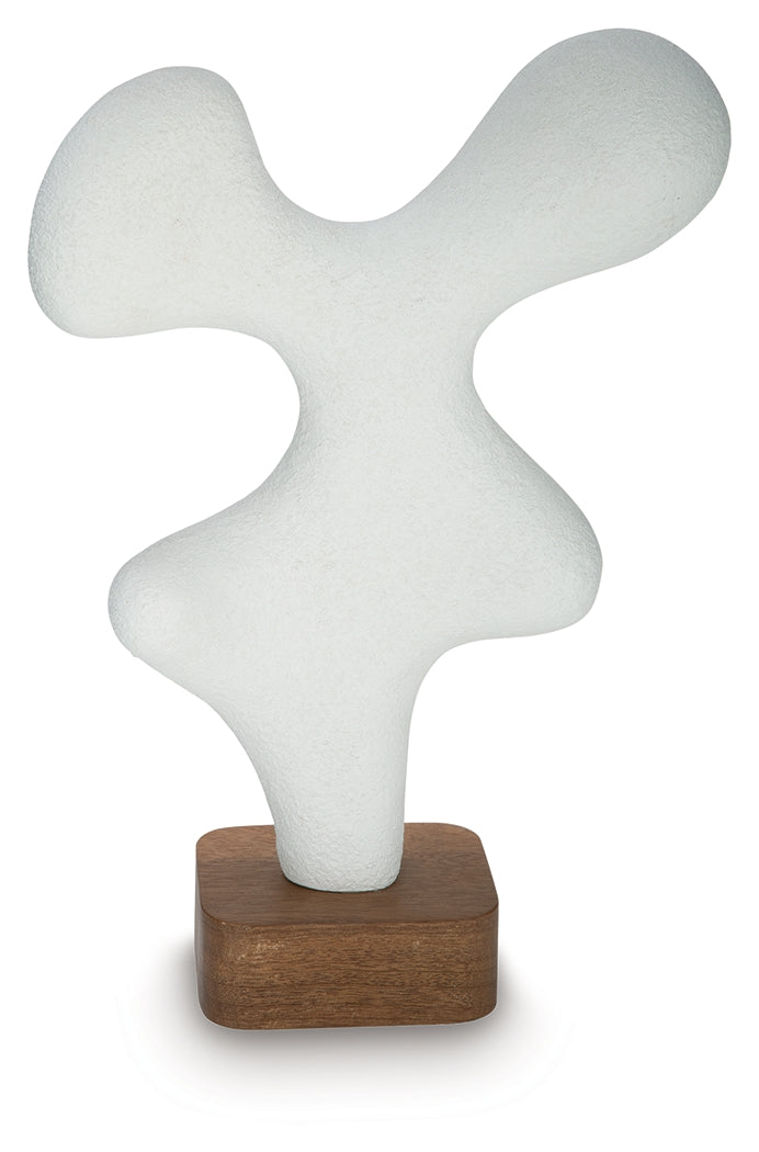 Lavarsen White/Brown Sculpture