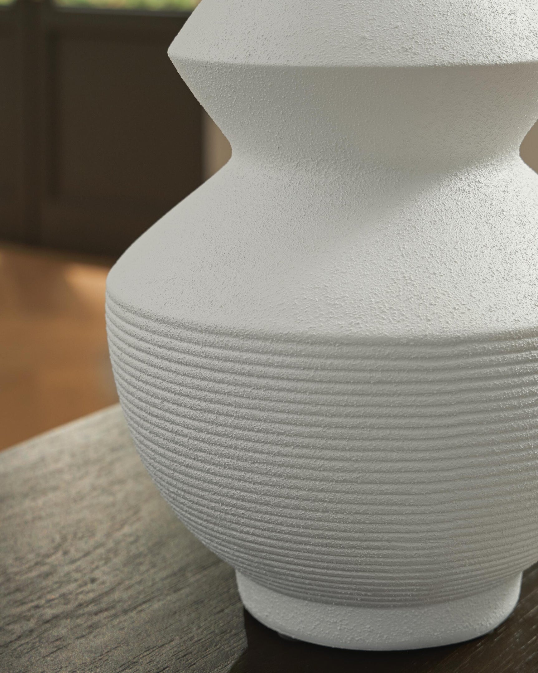 Naveen White Vase