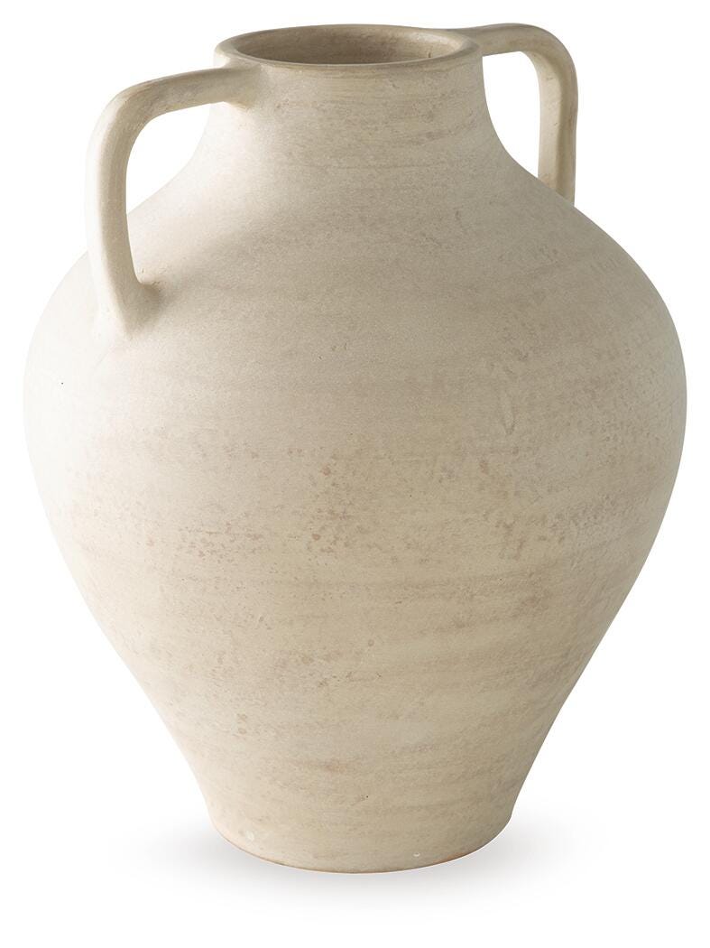 Justy Antique Beige Vase view 2