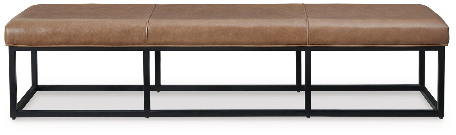 Joston Caramel Accent Bench