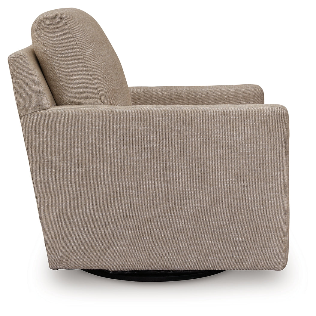Freybourne Next-Gen Nuvella Twill Performance Fabric,Next-Gen Nuvella™ Swivel Accent Chair
