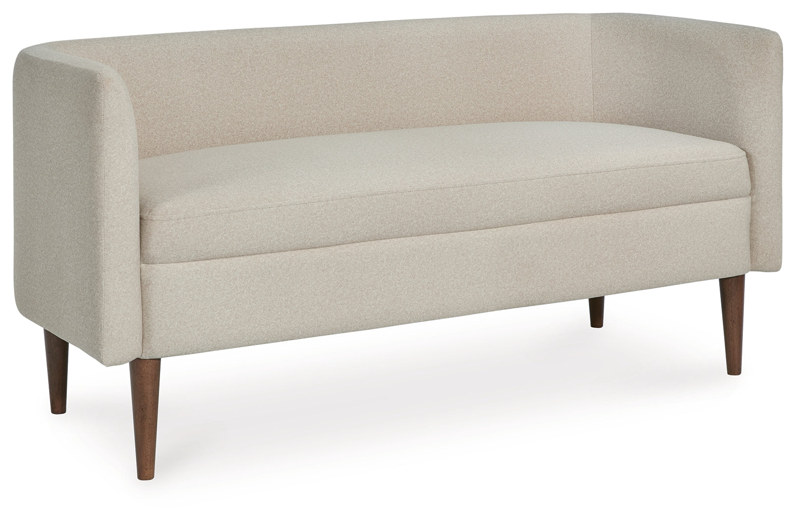 Wainner Beige Accent Bench