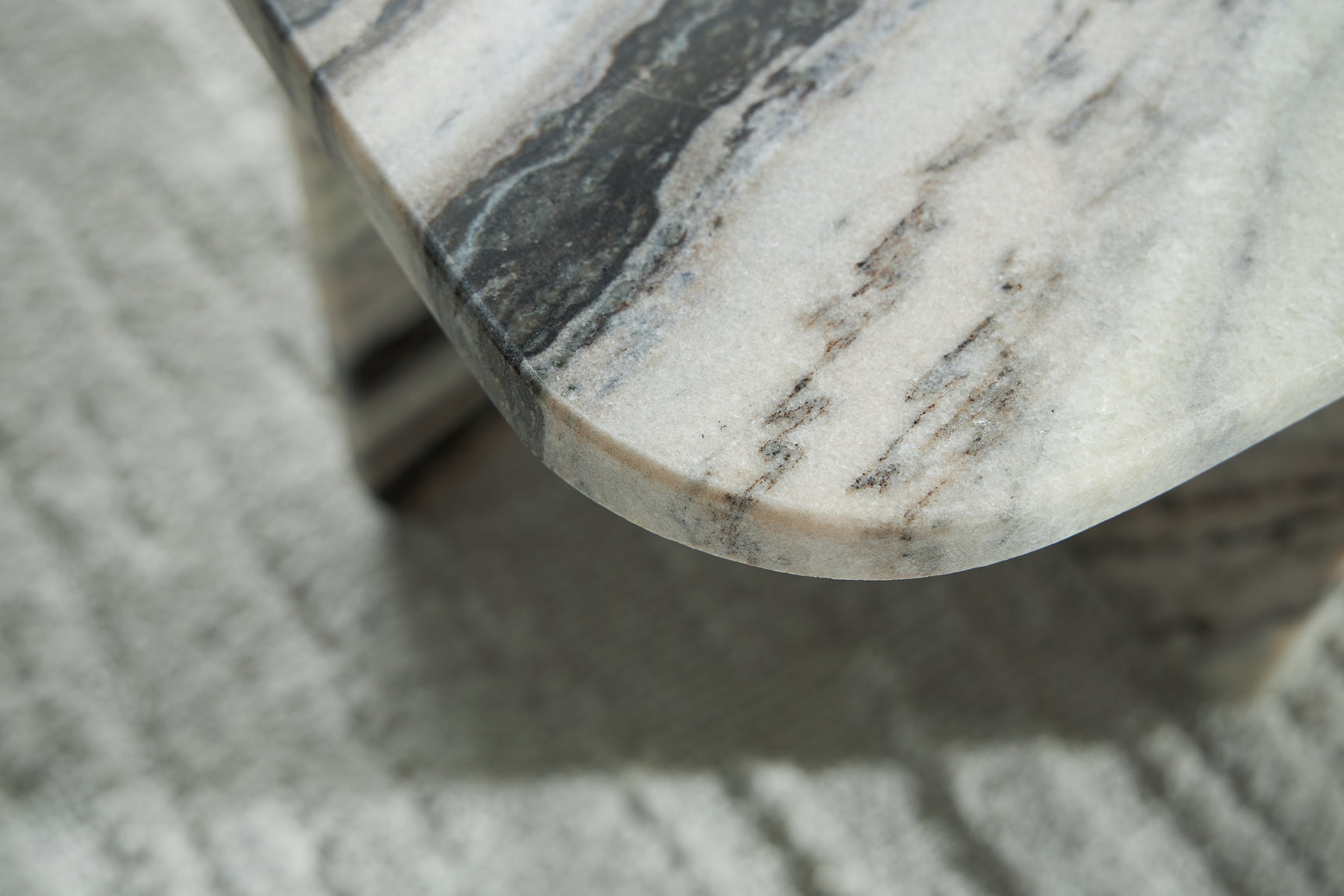 Baretton Black/White/Taupe Accent Coffee Table