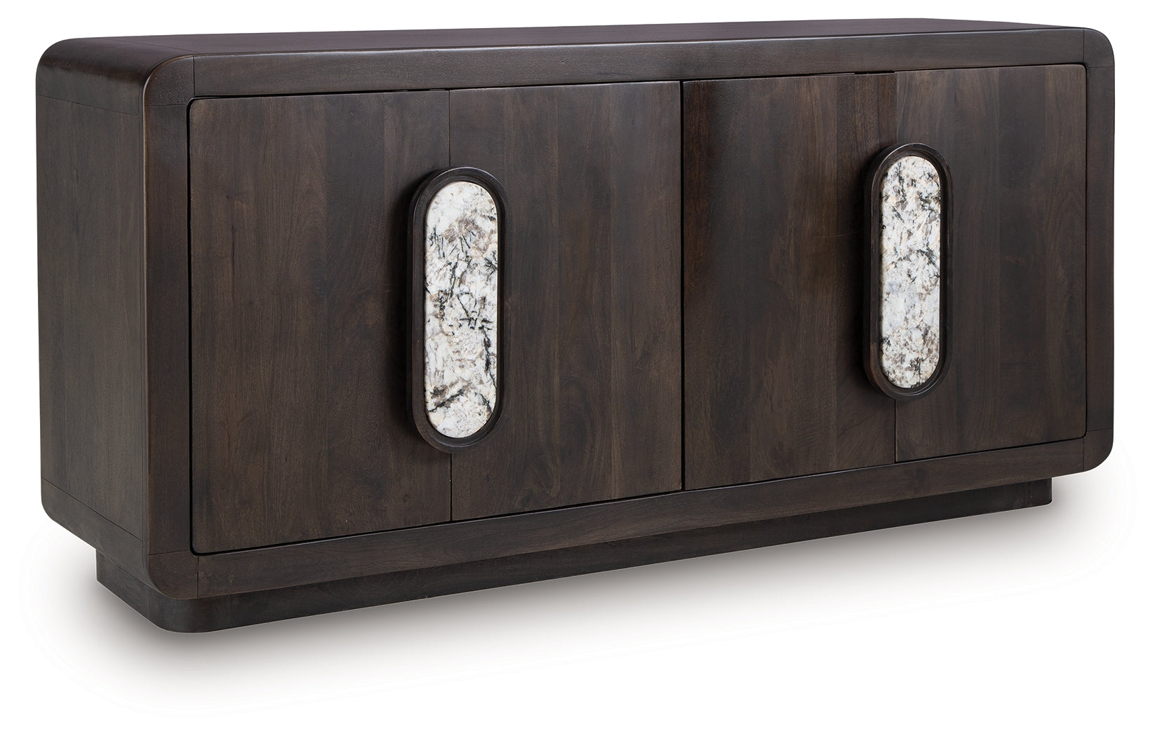 Elliston Espresso Brown Accent Cabinet
