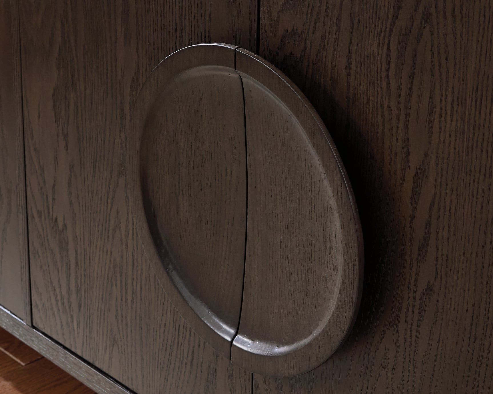 Veeda Dark Brown Accent Cabinet