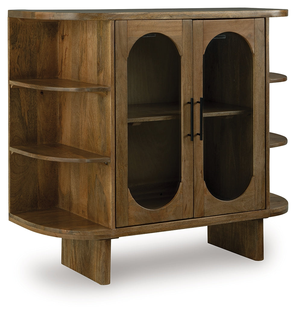 Niall Light Brown Accent Cabinet