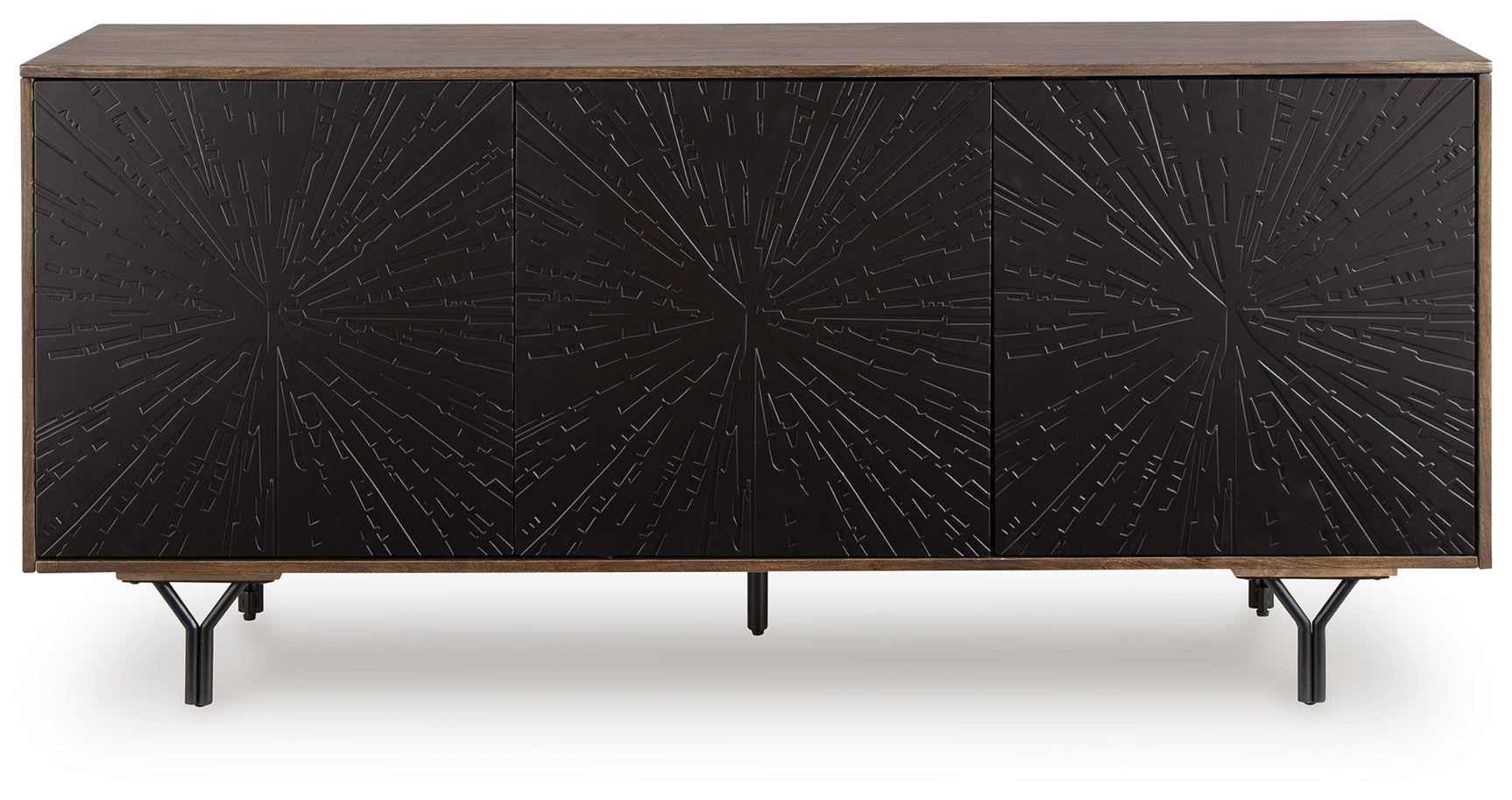 Lavinmont Multi Brown Accent Cabinet