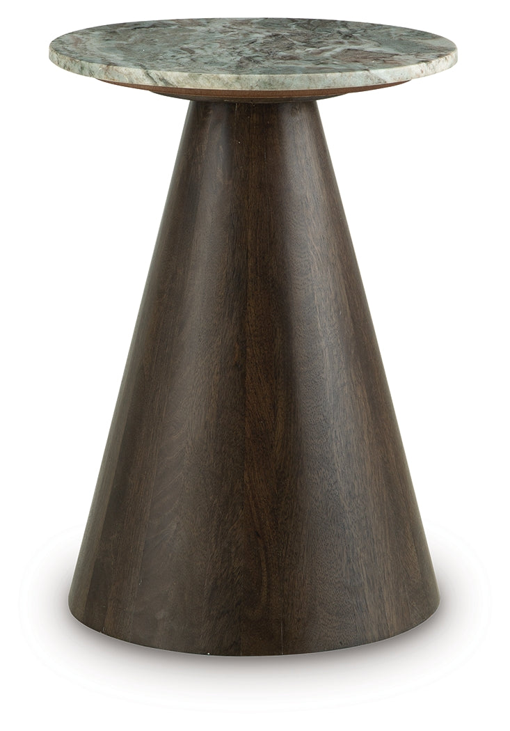 Waltnor Gray/White/Brown Accent Table