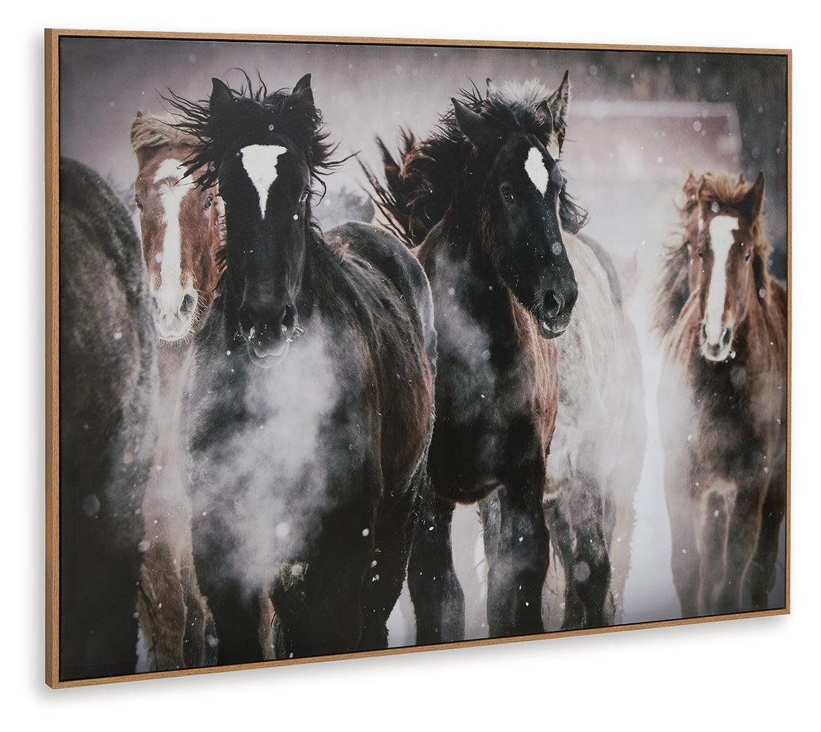 Chaseburn Brown Black White Framed Wall Art