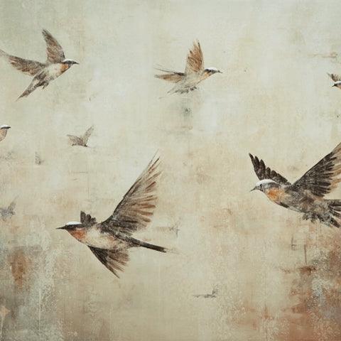 Collmund Gray Brown Wall Art