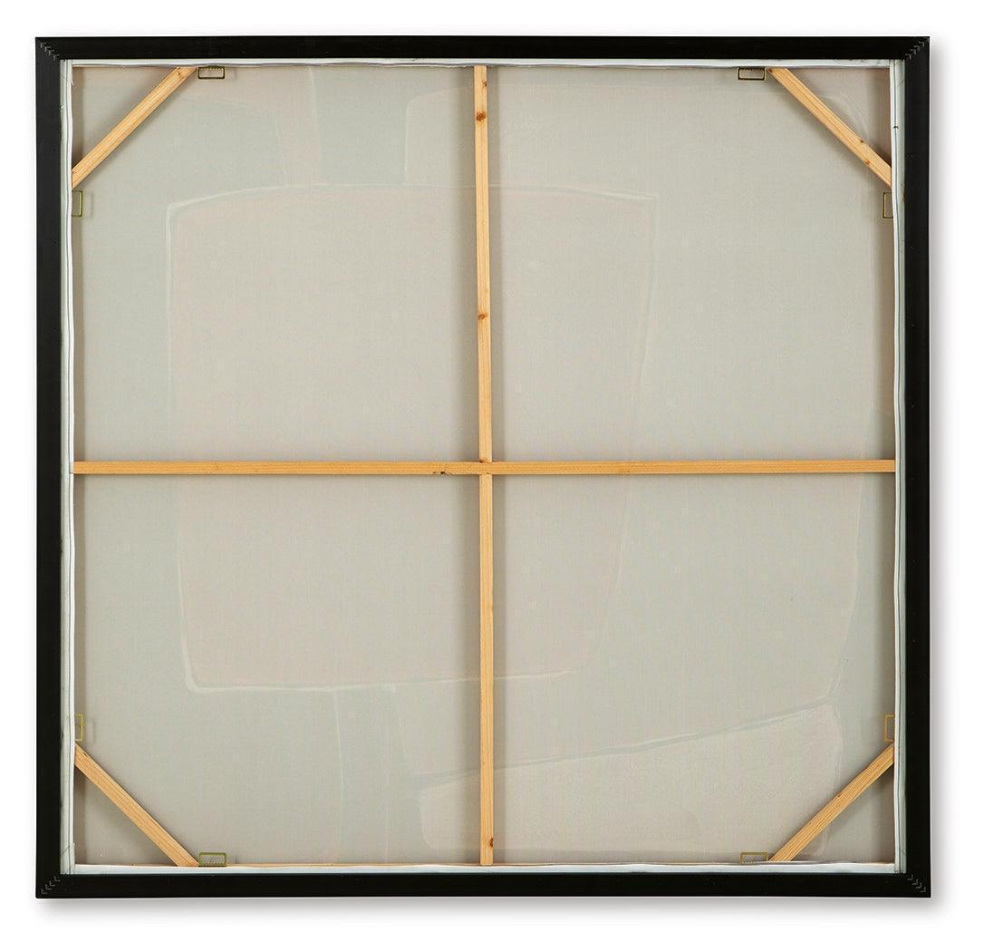 Actman Cream/Brown/Gray Wall Art