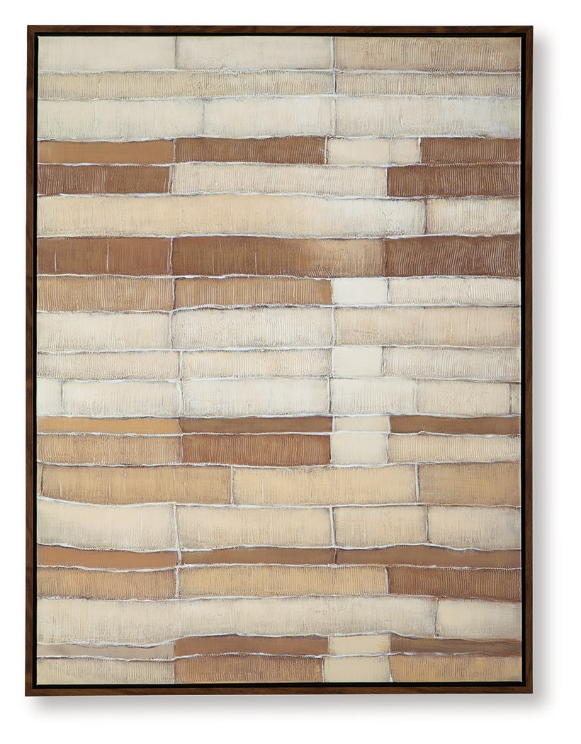 Kalanmore Brown/Tan/White Wall Art
