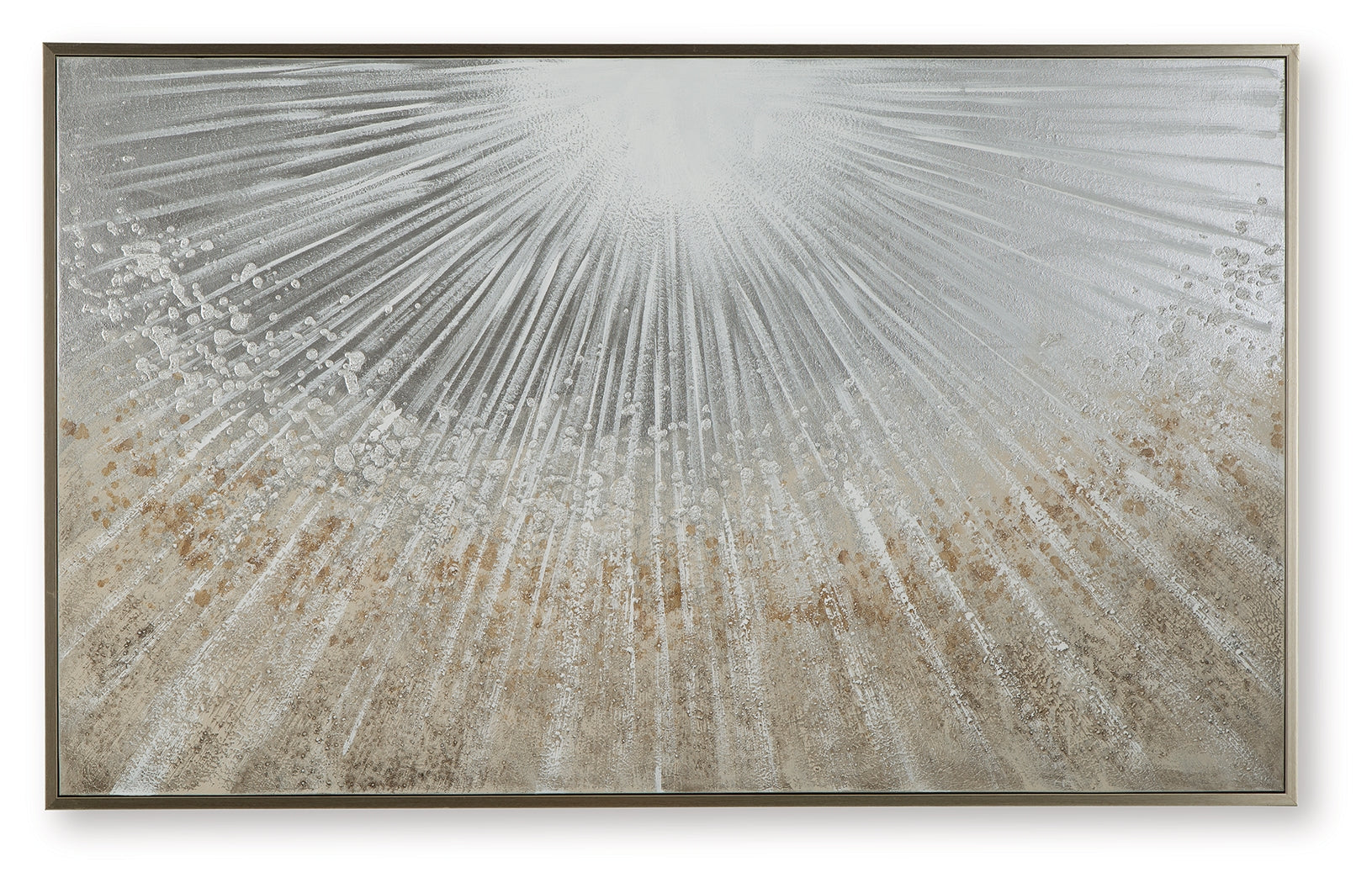 Waldard Gray/Taupe/White Wall Art