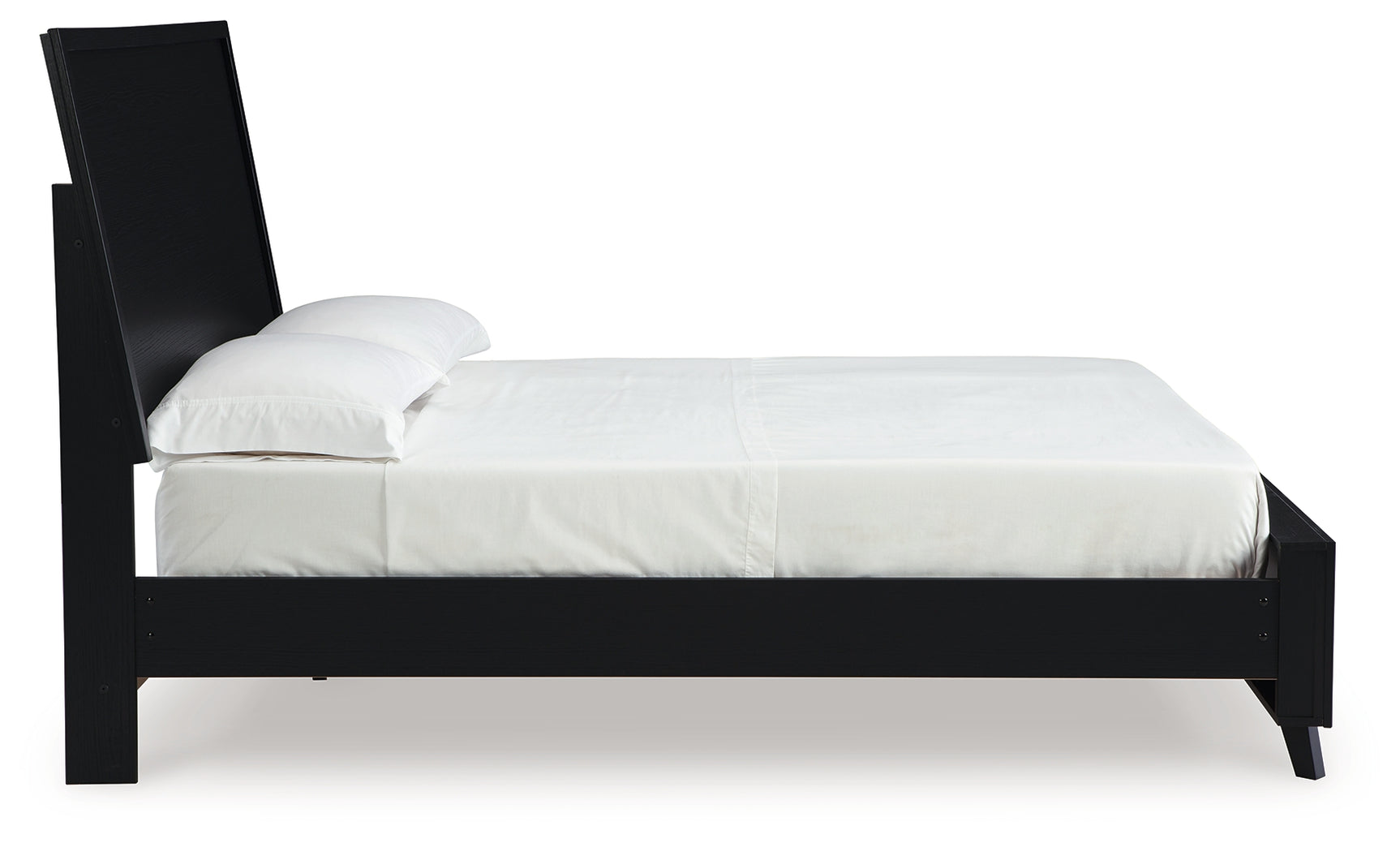 Danziar Black Full Panel Bed