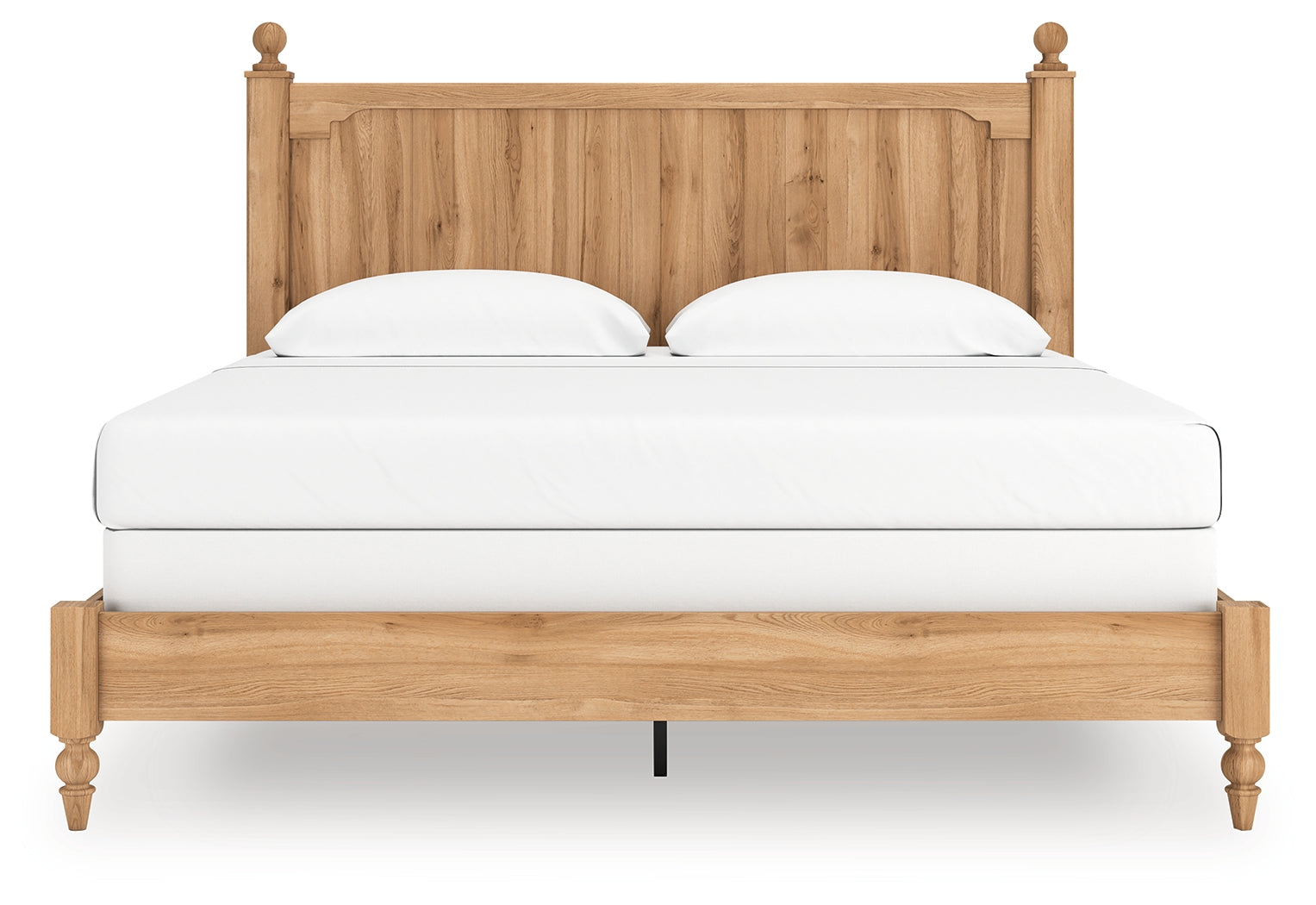 Aleaport Warm Brown King Panel Bed