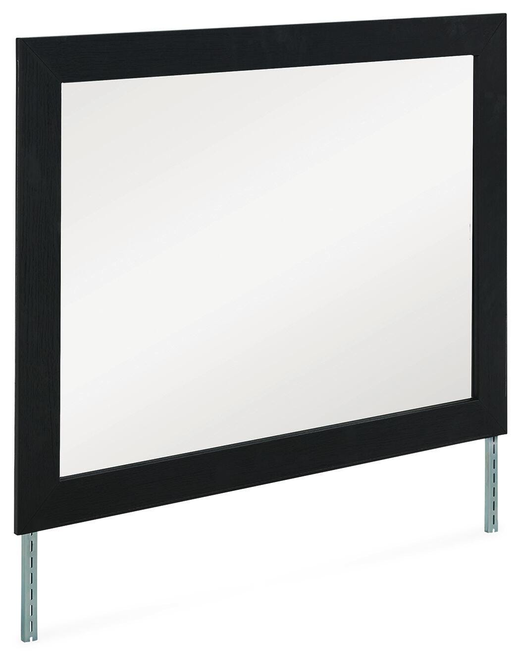 Maeling Black Bedroom Mirror from Ella Furniture