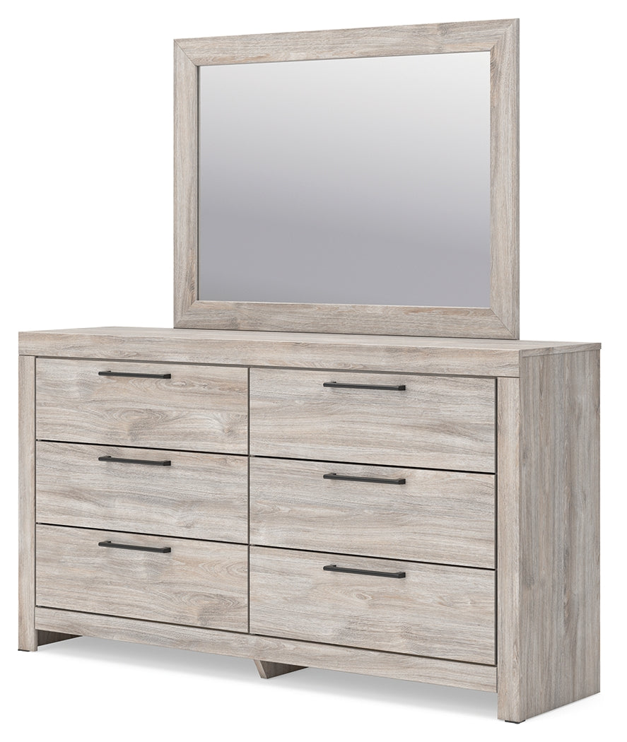 Broachmyn Gray Dresser and Mirror