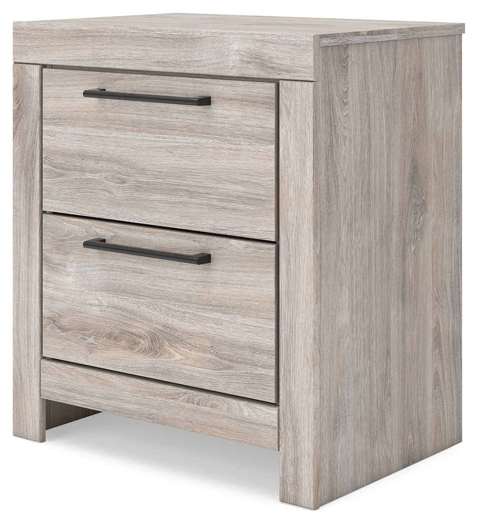 Broachmyn Gray Nightstand