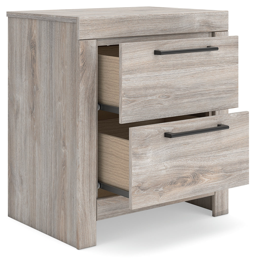 Broachmyn Gray Nightstand