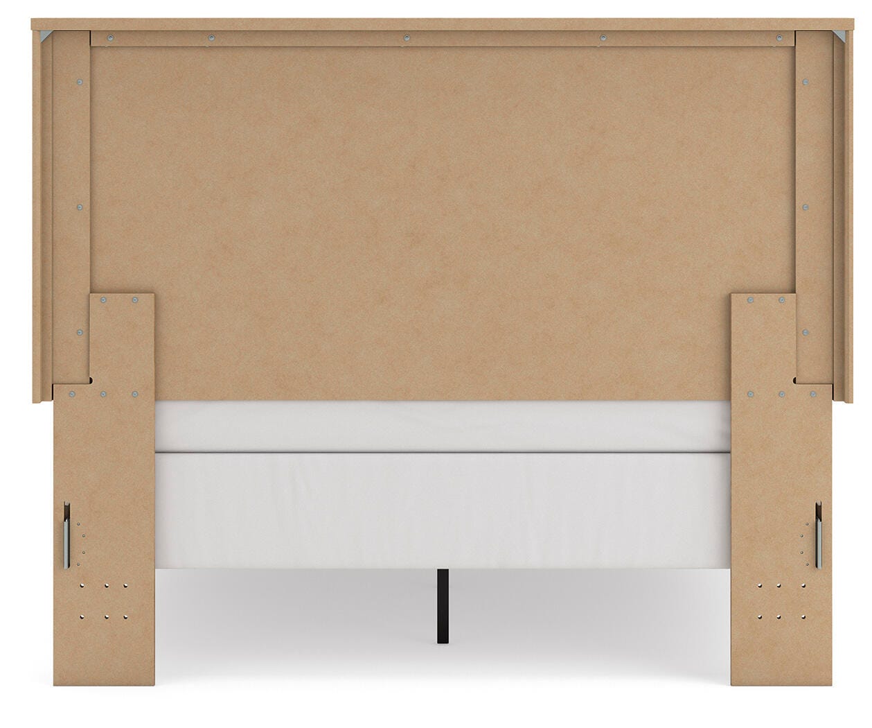 Gramburg Warm Natural Brown Queen Panel Bed view 8