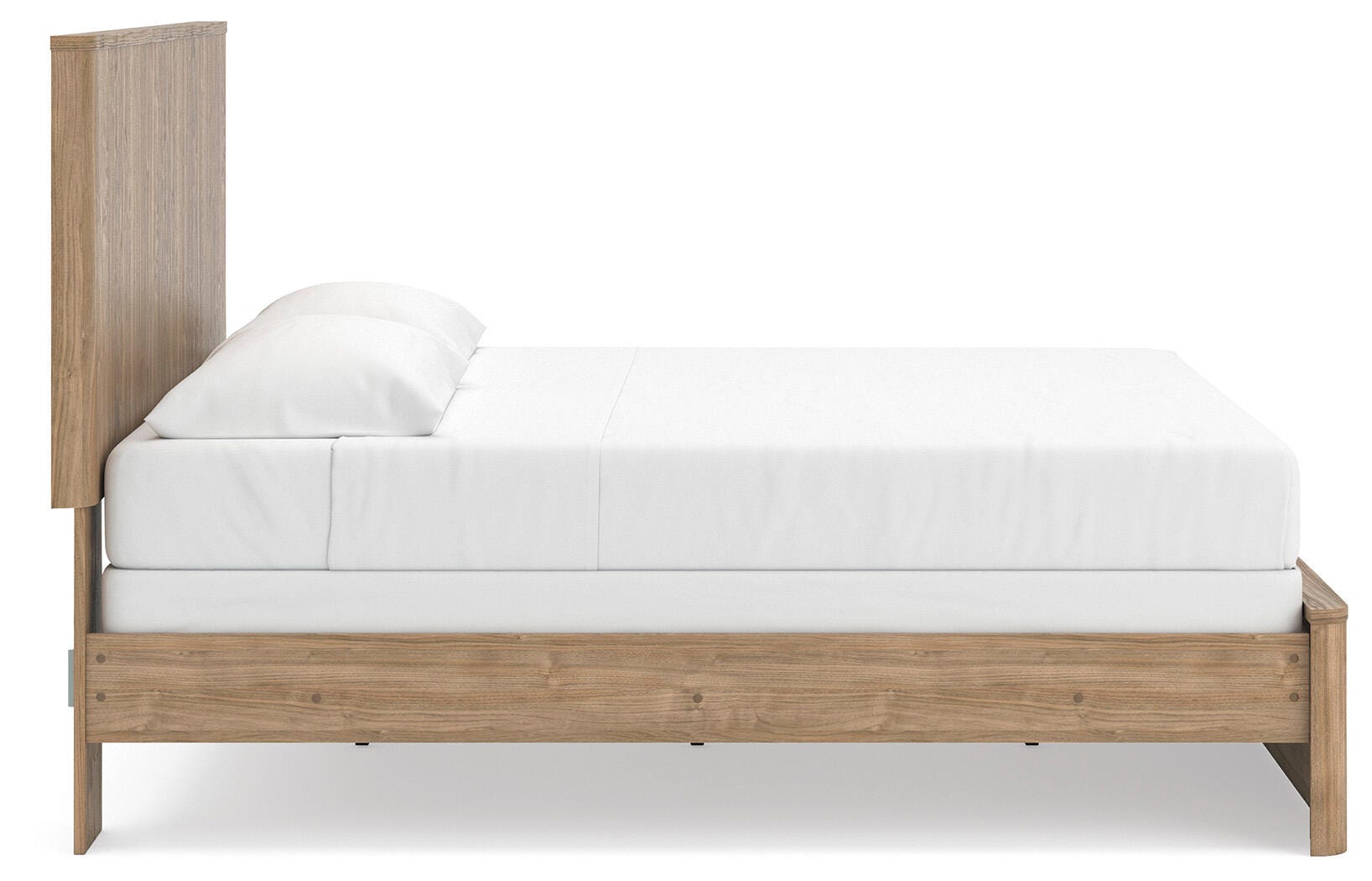Gramburg Warm Natural Brown King Panel Bed view 9
