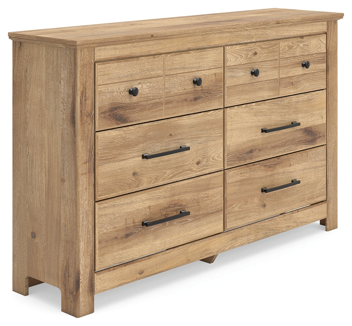 Makidern Tan Dresser