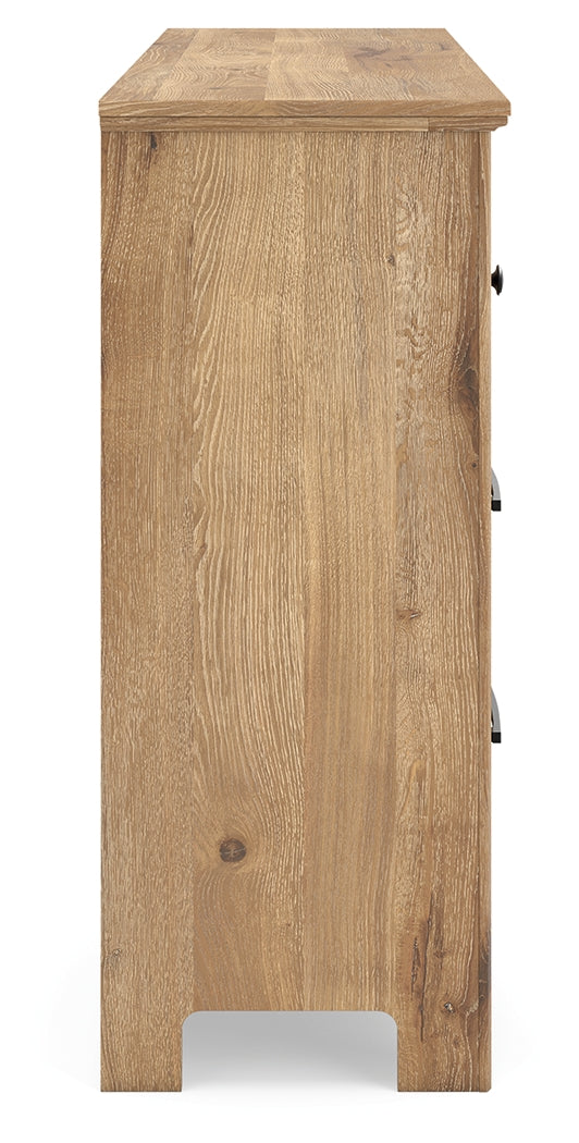 Makidern Tan Dresser
