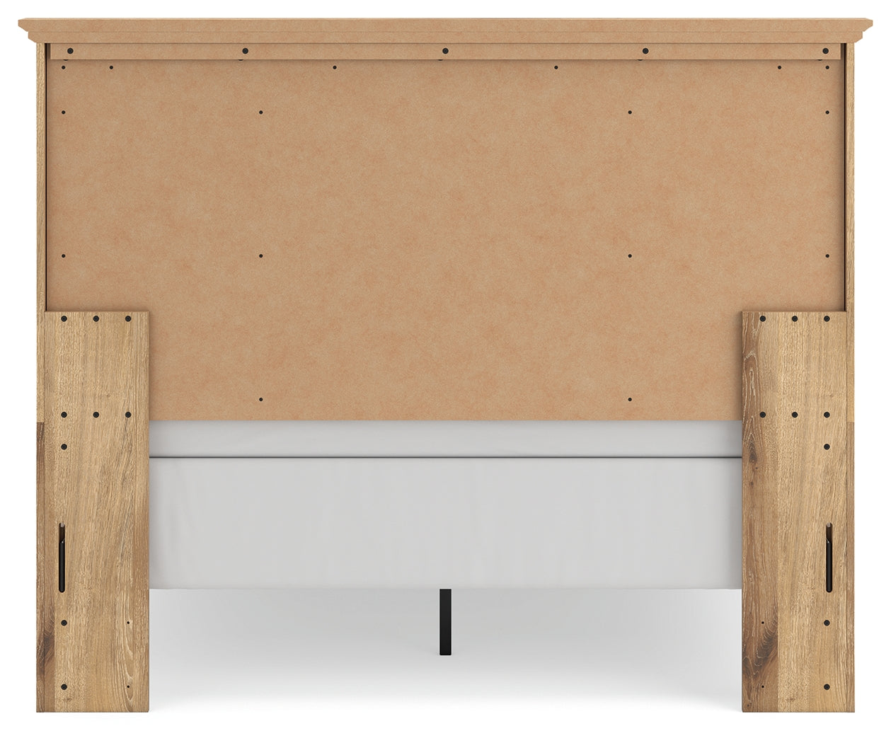 Makidern Tan Queen Panel Bed