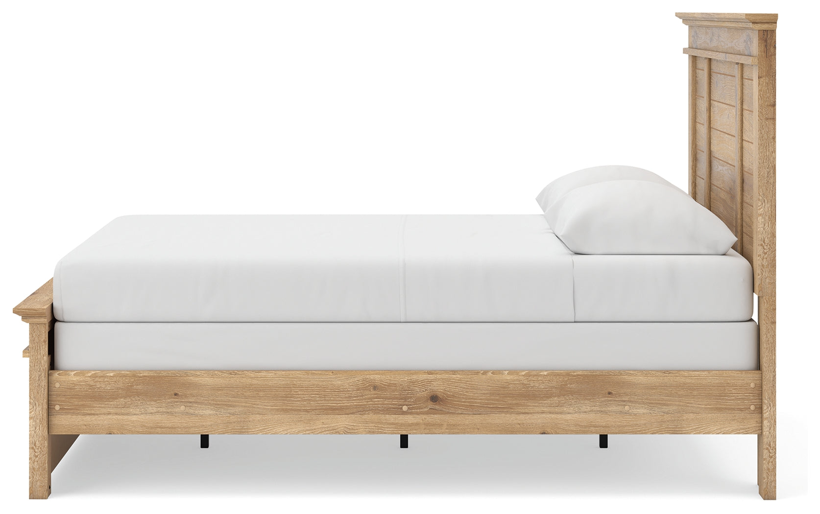 Makidern Tan Queen Panel Bed