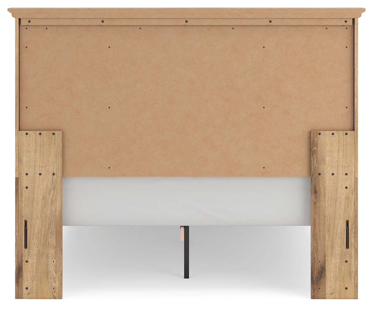 Makidern Tan Queen Panel Storage Bed