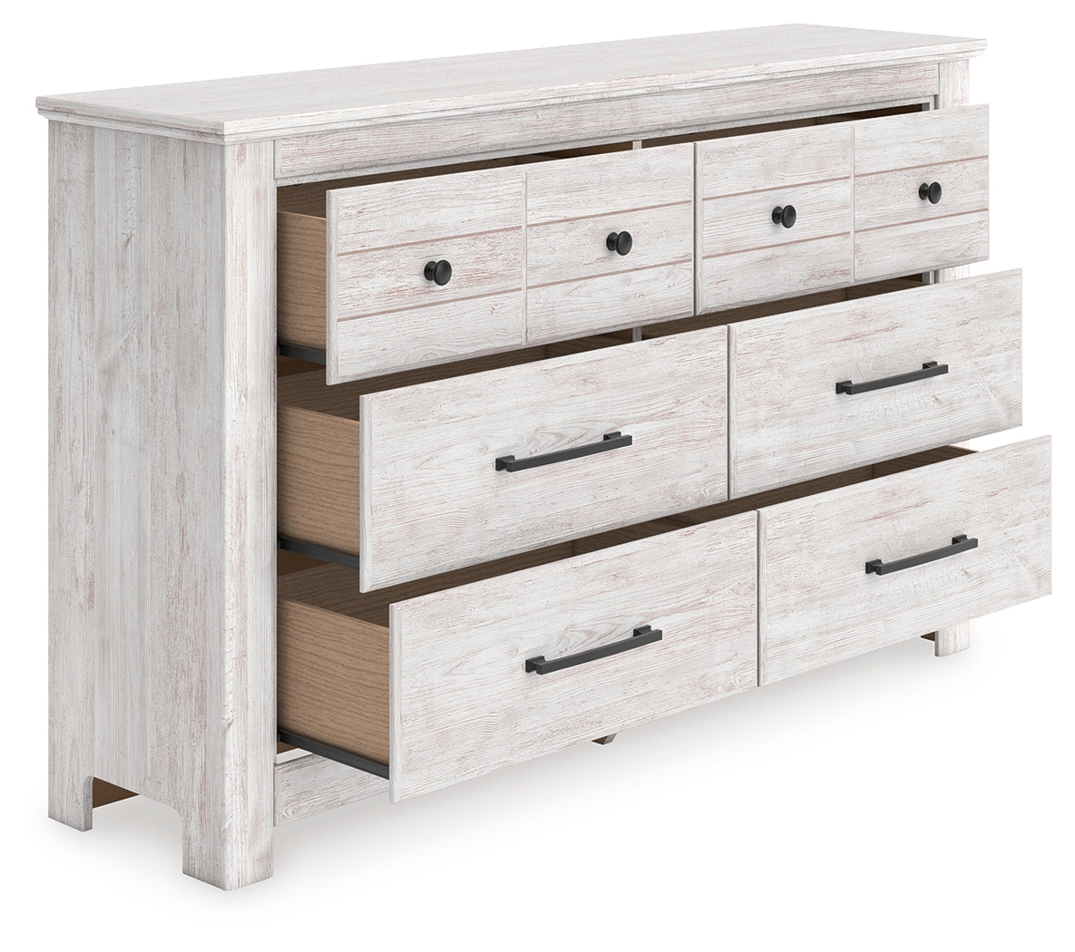 Makidern Whitewash Dresser