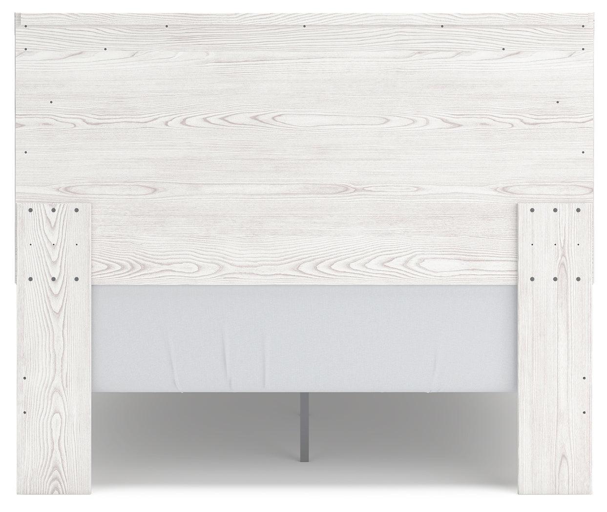 Gerridan White/Gray Queen Panel Bed - Ella Furniture