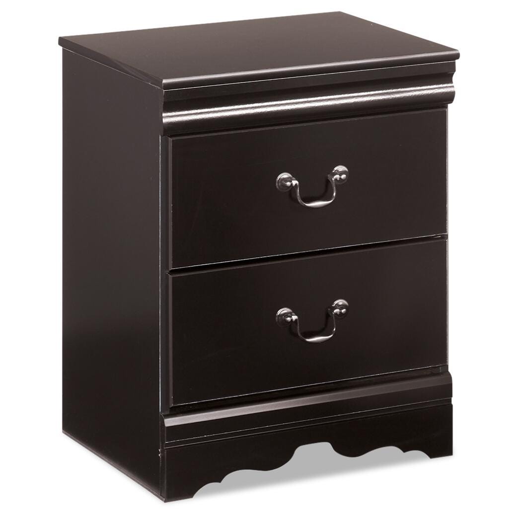 Huey Black Vineyard Sleigh Bedroom Set view 7