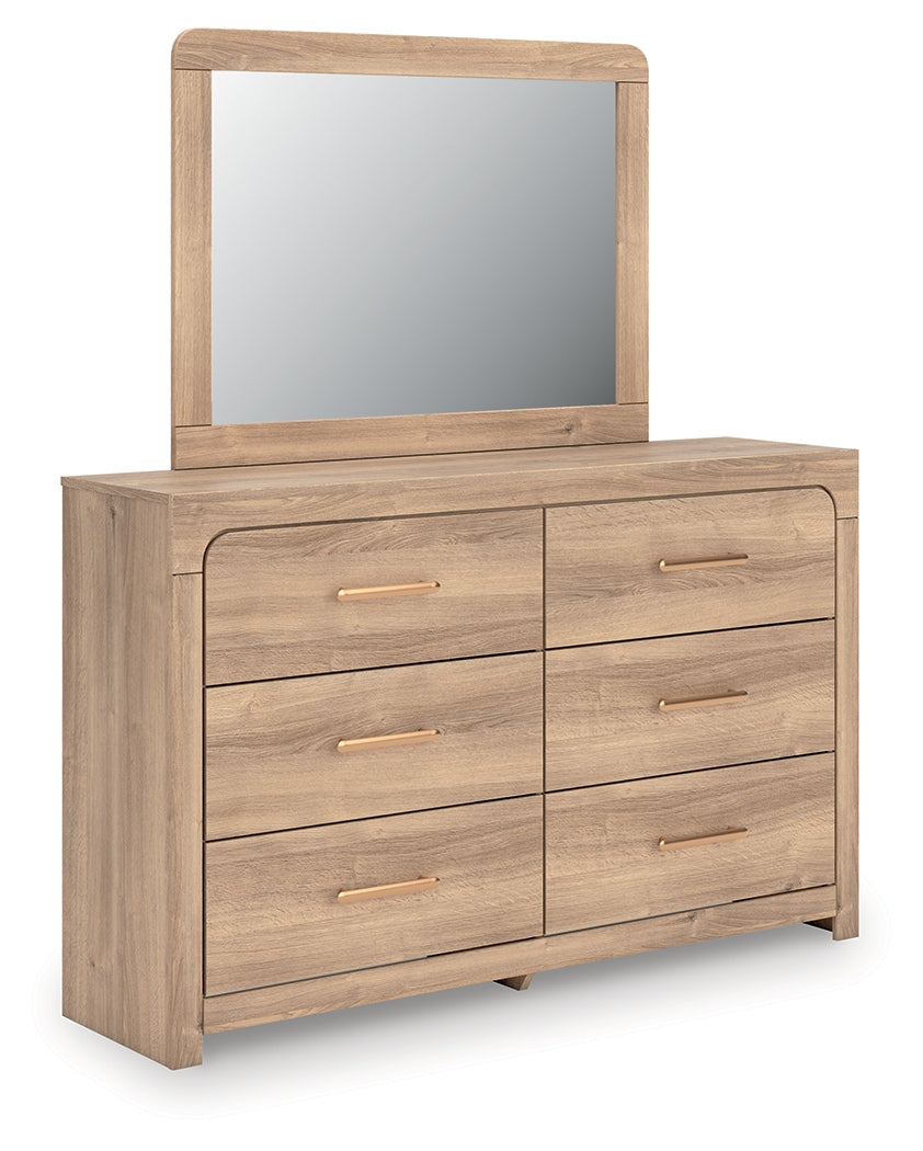 Kinlanni Tan Dresser and Mirror