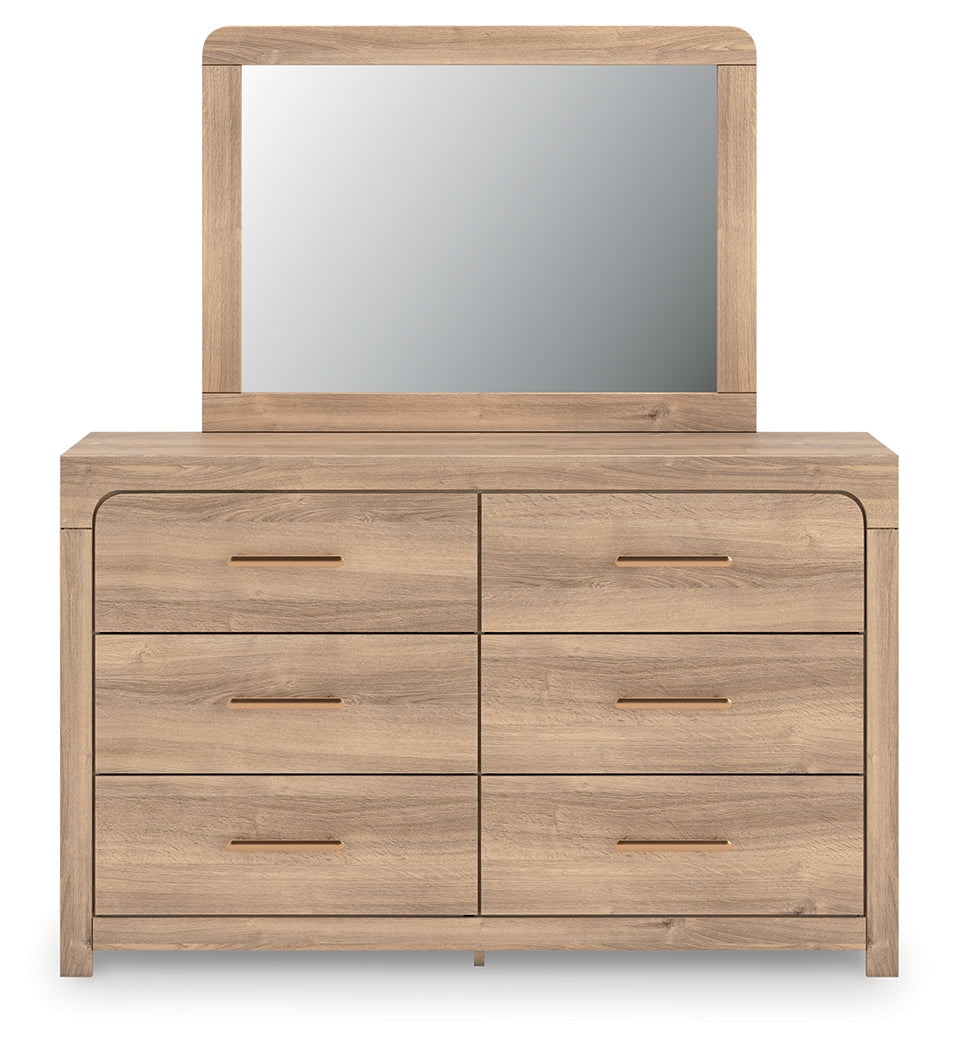 Kinlanni Tan Dresser and Mirror